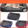Plush Orthopedic Large Dog Beds With Soft Polyester Material