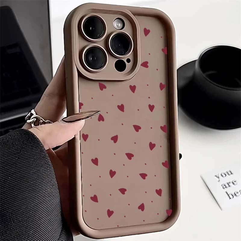 Love Heart Pattern Silicone Case For Huawei Honor X9D X9B X9A X8A X8B X7A X7B X6A X8C X9 X8 400 Pro Magic 7 Lite 6 8 Pro 5G 200
