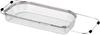Nagao Tsubame-Sanjo Sink Dish Drainer, Extendable, 42.5-54.5cm, Shallow, 18-8 Stainless Steel, Made in Japan, SH-040