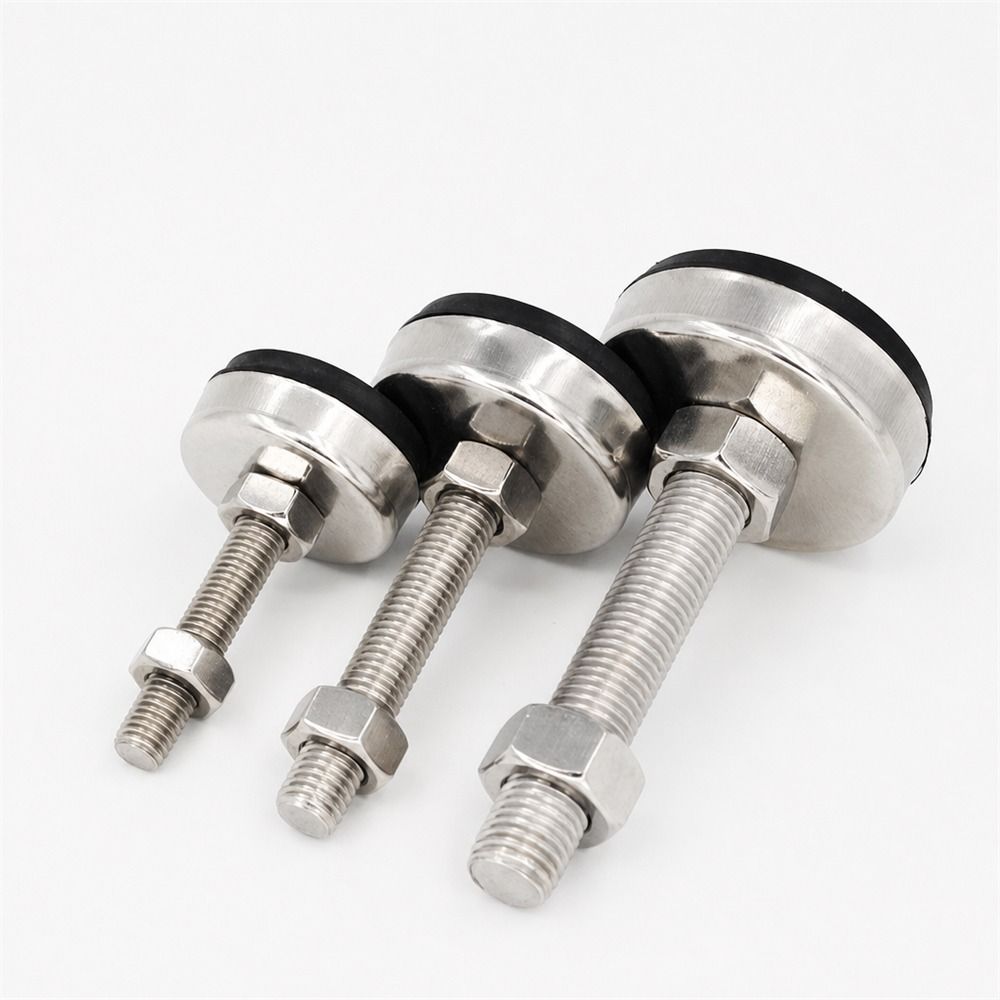 1Pcs 304 Stainless Steel Furniture Leveling Foot Table Leg Leveler  for Office Household Leveling