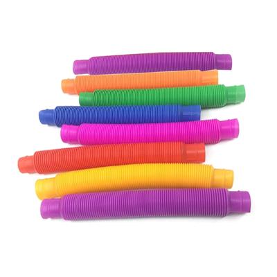 Dekompressionsspielzeug Rohr 8er-Pack Fidget Tube Handdehnung & Verdrehung Auditives sensorisches Therapie-Spielzeug für autistische Kinder