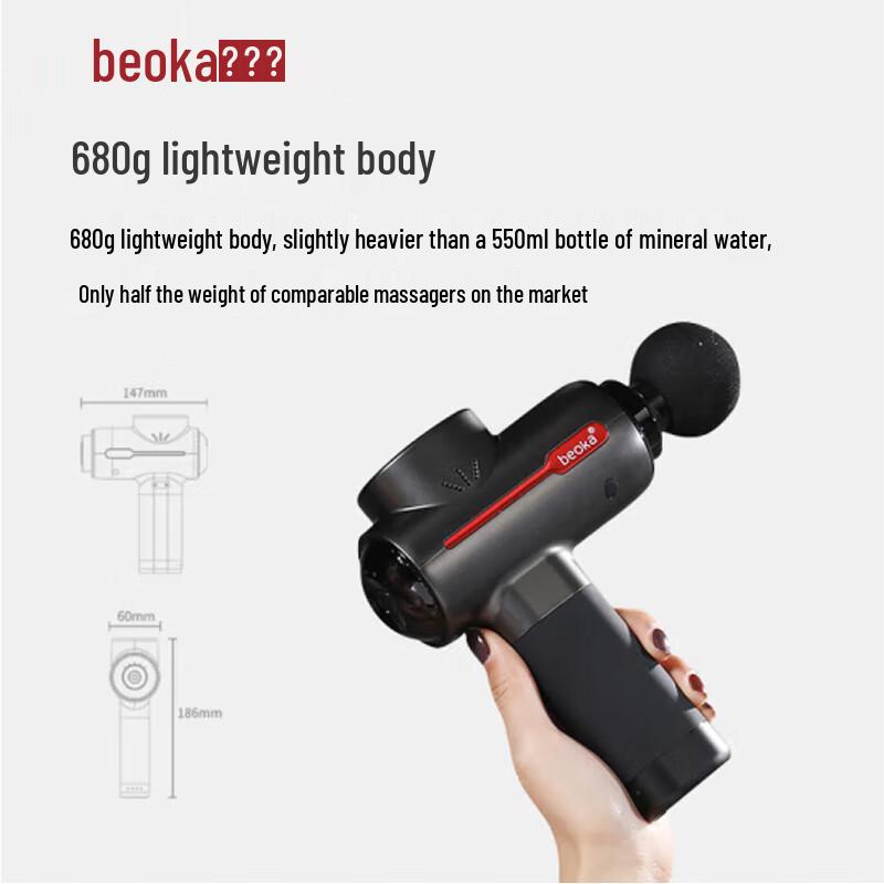 Beoka Deep Tissue Percussion Massager CN plug (adapter included)