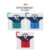 Boys Thickened Fleece Lined Hooded Windbreaker Kids Winter Outerwear