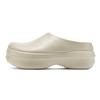 Thick Soles Platform Half Shoes For Men Women Rubber Slippers Garden Chef Shoes Waterproof Closed Toe Kitchen Restaurant Working