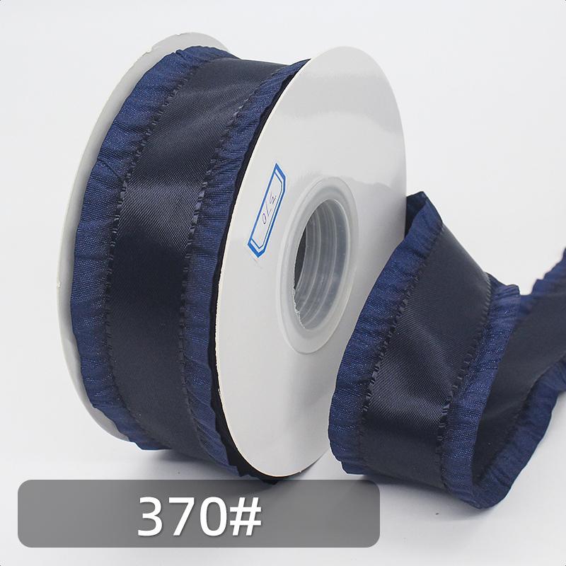 Hot Selling 40 Mm Skirt Shaped Ribbons Gift Wrapping Wedding Christmas Solid Colors DIY 25 Yards Per Roll
