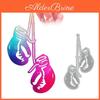 Boxing Two Gloves Scrapbooking Metal Cutting Dies Stencils For Diy Album Paper Card Decor