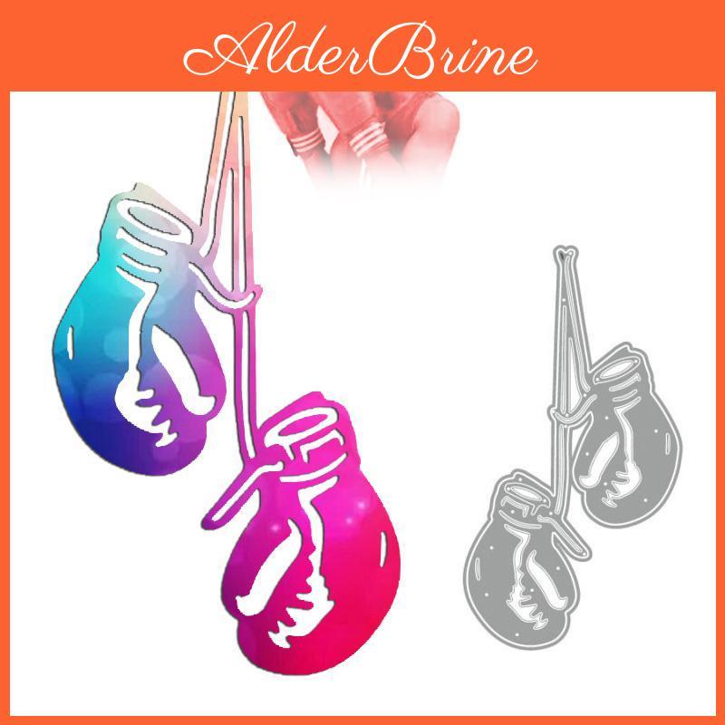 Boxing Two Gloves Scrapbooking Metal Cutting Dies Stencils For Diy Album Paper Card Decor