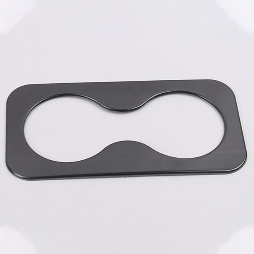 Auto Car Rear Cup Holder Slot Cover Protector Trim Body Kit Upgrade for 2019 Ford Territory