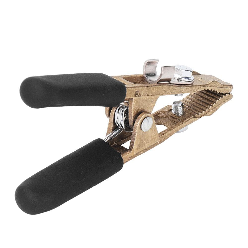 Brass Earth Wire Clamp 260A Current Rating Argon Arc Welding Clamp For Auto Repair