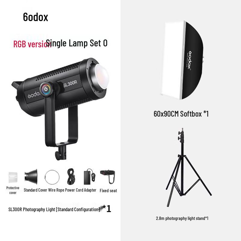 Godox SL300R Bi-color LED Video Light Kit