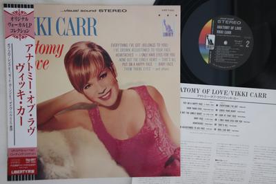 LP Record VIKKI CARR - Anatomy Of Love TOJJ6017PROMO LIBERTY Japan Obi Pop Used