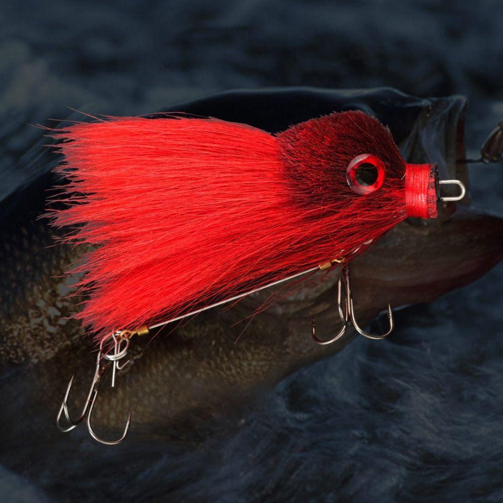9cm 16g Fishing Lure Mouse Bait Soft Artificial Simulation Lure Bait  For Pike Bass
