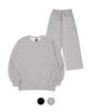 CREAM SODA LAB Basic Training Set (Sweatshirt + Wide Pants)
