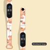 Barevné silikonové řemínky na hodinky Náhradní řemínek pro Mi Band 8 7 3 4 Měkký řemínek na náramku Příslušenství pro řemínek MI Band 5 6 7 NFC