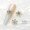 10pcs Snowflake Nail Decorations for Unique and Eye Catching Manicures Charming Nail Accessories