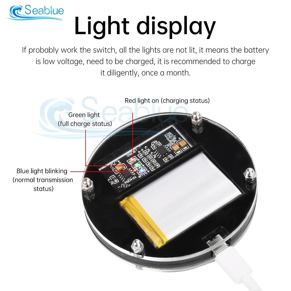 7.83hz 0.5W Schumann Resonance Ultra-Low Frequency Pulse Wave Generator Audio Resonator With Box for Electrical Tool