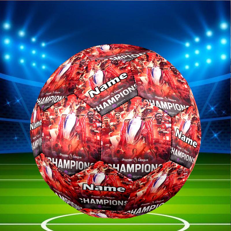 Custom Name Personalized Football team-A Print Size 5 Soccer Ball Training & Match Football, for Team, Kicking, Gift for Football Enthusiasts