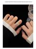 Banyan Tree S925 Silver Teardrop Pearl Ring - Irregular Retro Design, Unique Open Fit for Women
