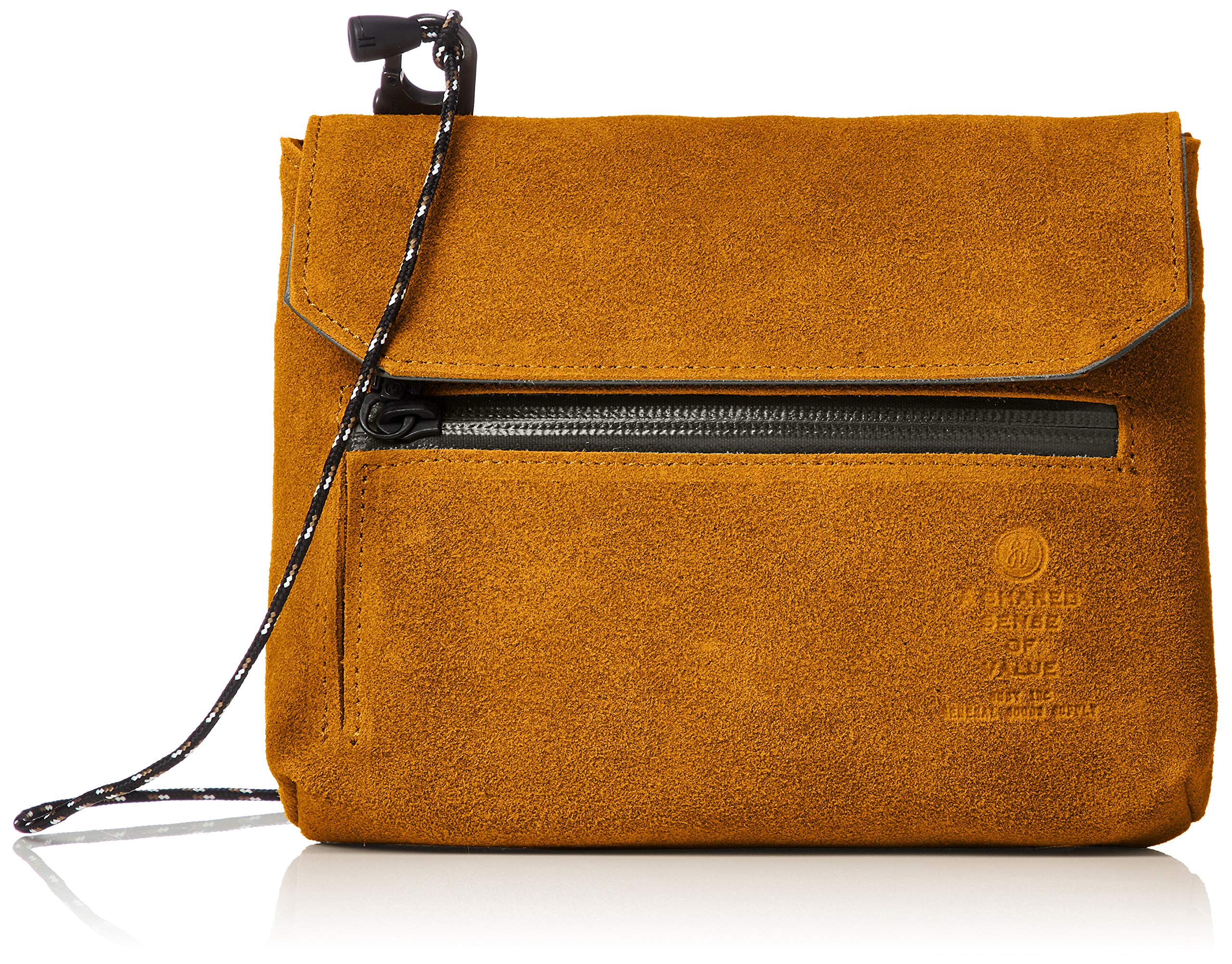 

ASSOB Sacoche Water Proof Orange Wallet, Suede,