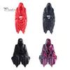 Gothic Home Decor 3D Printed Tabletop Figurine, Grim Reaper Sitting Statue, Halloween Table Ornaments Spooky Sculpture for Garden or Bookshelf,