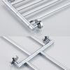 Cross-Rotating Stainless Steel Bathroom Towel Rack