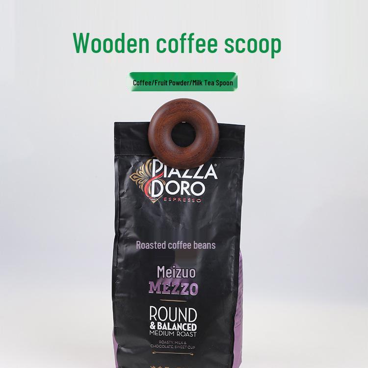 Wooden Coffee Measuring Spoon 8g/10g - Black Walnut & Beech, Long/Short Handle