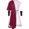 Carnival Men's Greek God Toga Costume with Laurel Wreath & Wristbands