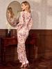 2025 Slim Fit Printed Long Sleeve Dress for Women - Spring/Summer Collection