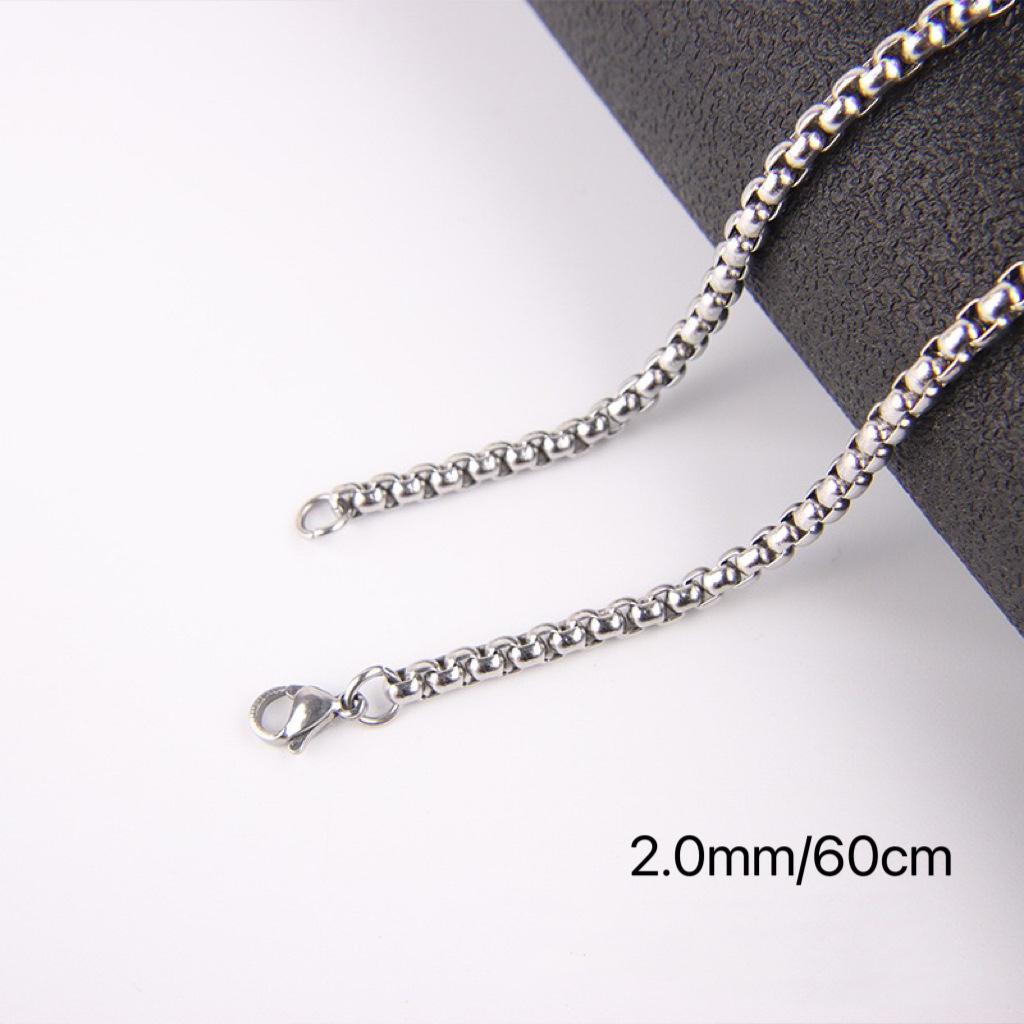 One Piece Bounty Necklace: Zoro & Ace Titanium Steel Pendant