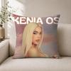 Cushion Cover Wrinkleresistant Short Plush Pillow Case Breathable Machinewashable Singer Kkenia Os Pink Aura