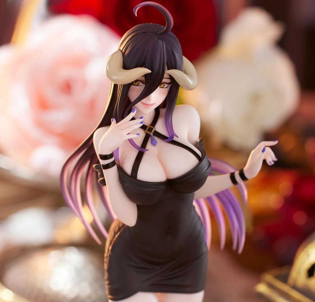 Overlord Trio-Try-iT Figure Albedo Mini Dress Ver. 1 Type Official Figure Approx. 21cm