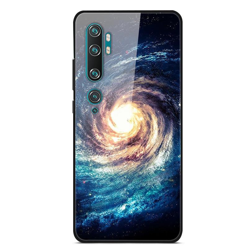 Luxury Cover Case for Xiaomi Mi Note 10 Pro Tempered Glass Cover Silicone Phone Case for Xiaomi Redmi Note 10Pro 10 Pro Cases