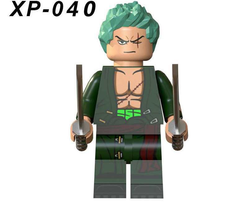 14 Models 15 Pirate Sailing Series Building Block Doll Small Particle Mosaic Toy King Bag