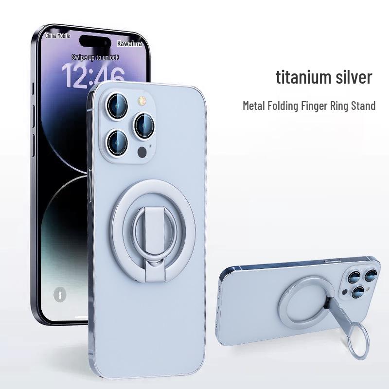 

Magnetic Metal Phone Ring & Stand with MagSafe