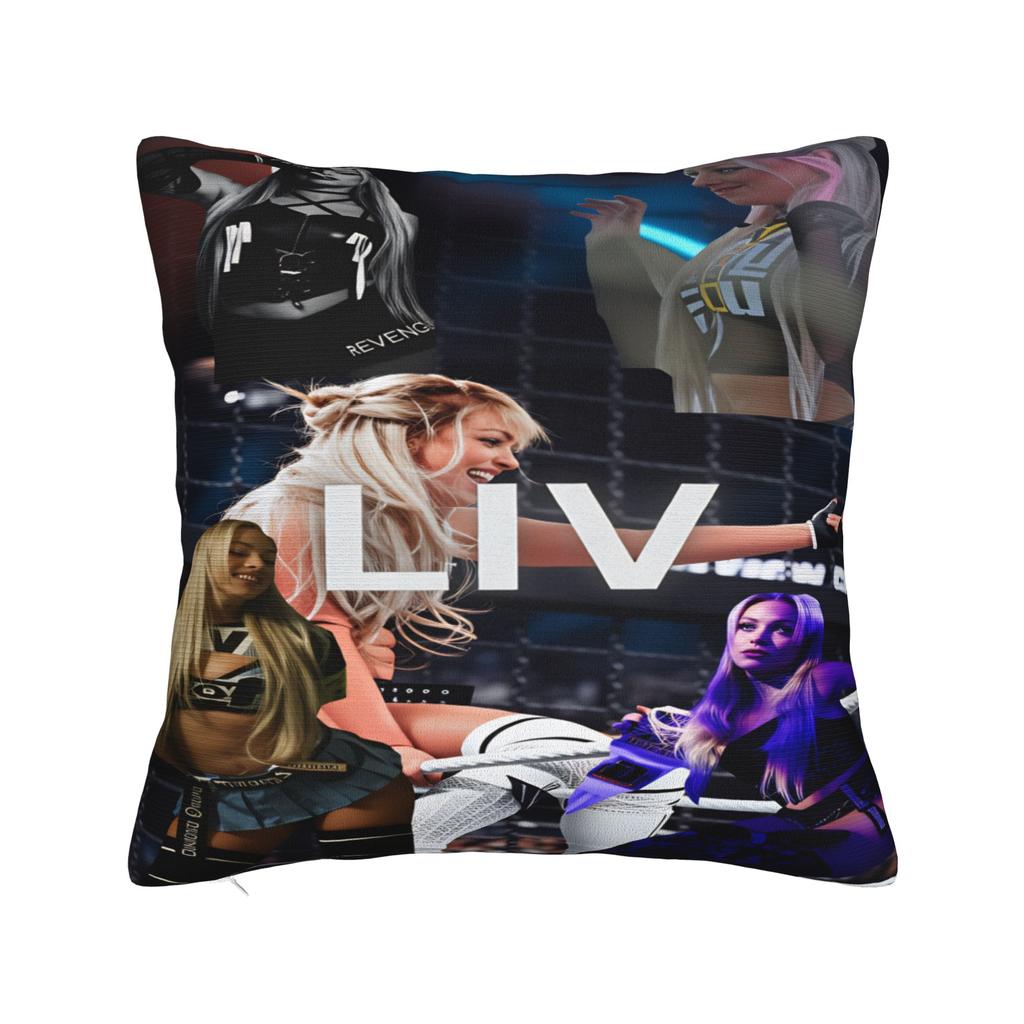 Liv Morgan American Wrestler And Actress  Pillow Case  Custom Pillow Cover For Chair Sofa Home Decor Cute Funny Pillowcases
