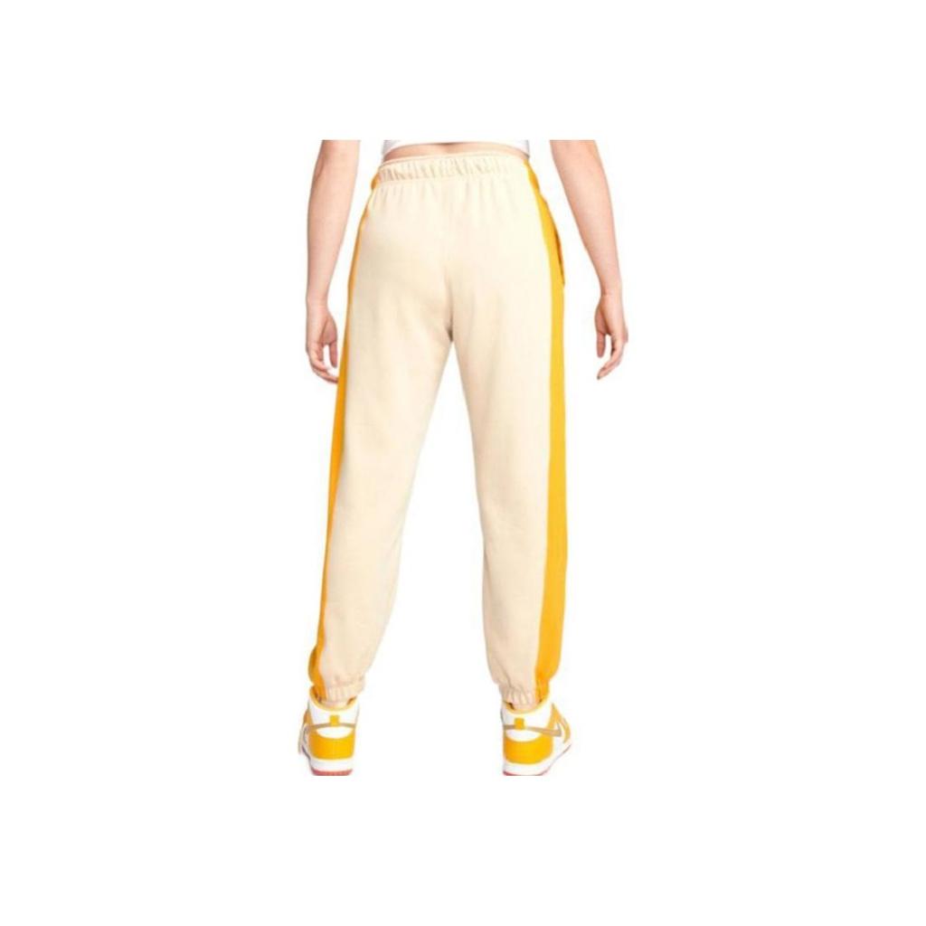 Nike FW22 Design Logo Print Cuffed Retro Sports Casual Pants Women bottoms Multicolor DQ6604-126