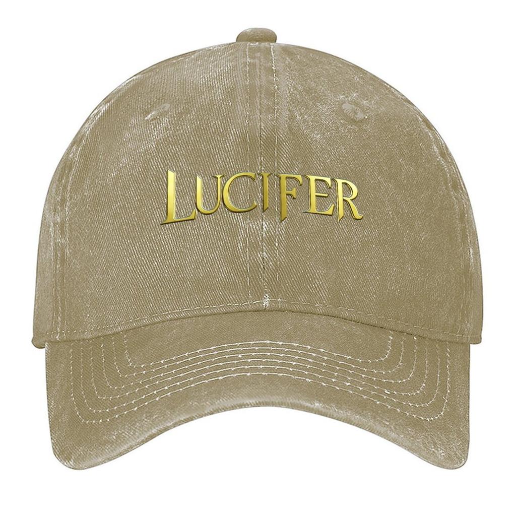 Lucifer 3D Title Baseball Cap Gentleman Hat Luxury Hat Beach Outing hats for men Men Womens