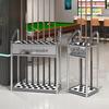 8-Hole Floor-Standing Billiard Cue Rack