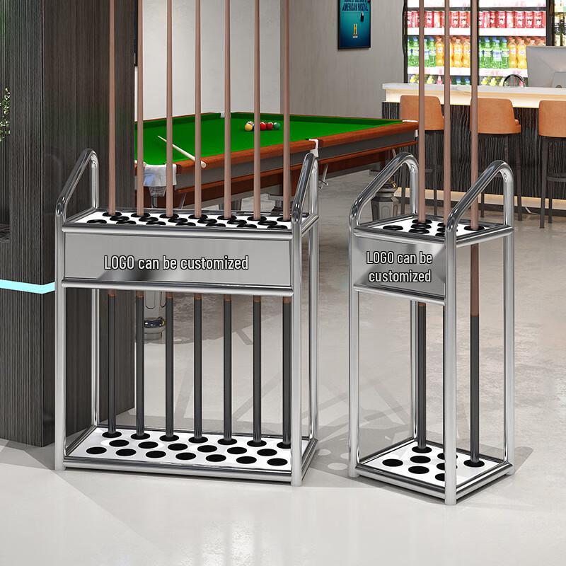 8-Hole Floor-Standing Billiard Cue Rack