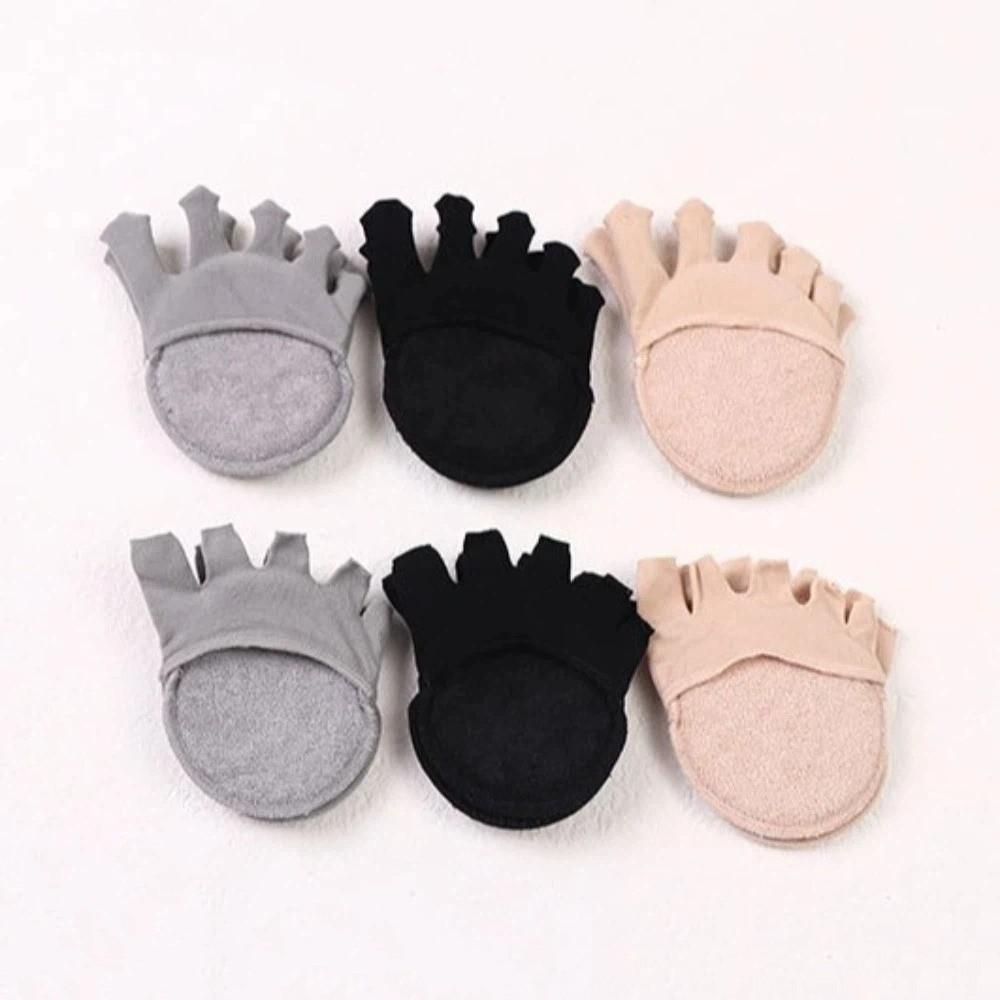 Elastic Forefoot Socks Low-Cut Toe Socks Soft Half Feet Socks  Women