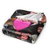Warm Soft Blanket Decorative Alex Warren America Singer Throw Blanket  Flannel Bedspread For Bedroom Novelty Sofa Bed Cover