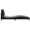 Bed Frame without Mattress Black 100 x 200 cm Velvet