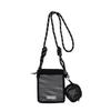 Sweet Drawstring Nylon Mesh Bag Crossbody Bag Korean Style Mesh Shoulder Bag Wallet With Purse Phone Bag Office Worker