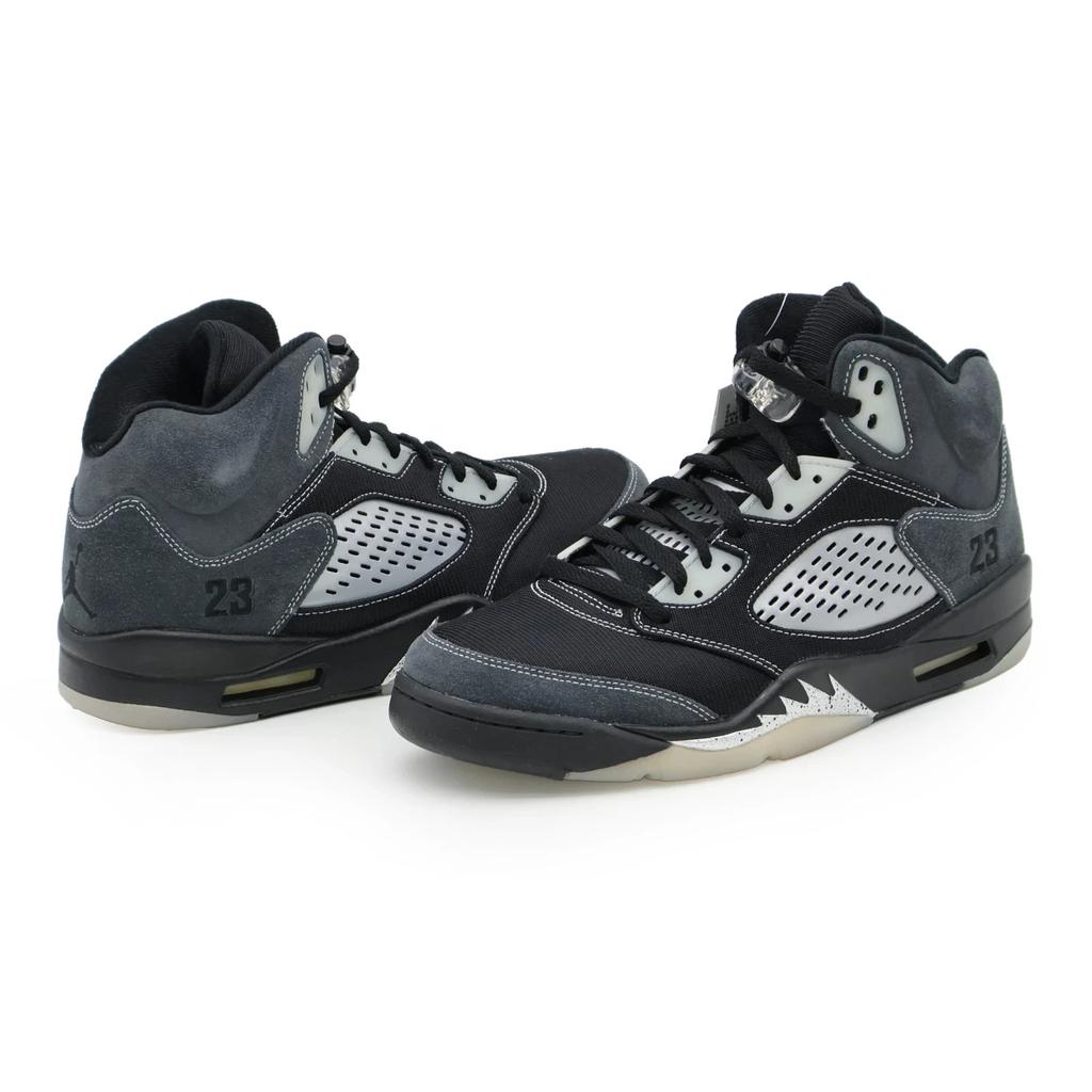 DB0731-001 Nike Air Jordan 5 Retro Anthracite Wolf Grey Clear Black Metal Silver