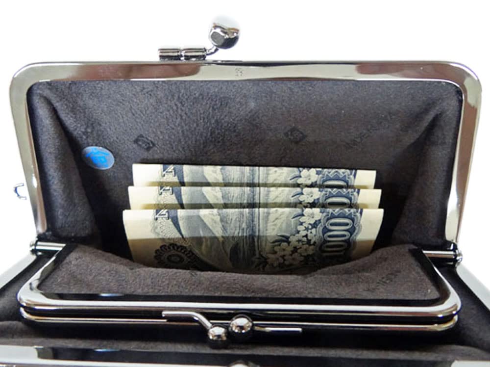 Portofel Inden 340 Poșetă cu închizătoare 1501 Piele de căprioară mov x Lac alb Motiv cu struguri Înălțime x lățime x grosime În interiorul pungii Închidere portmoneu