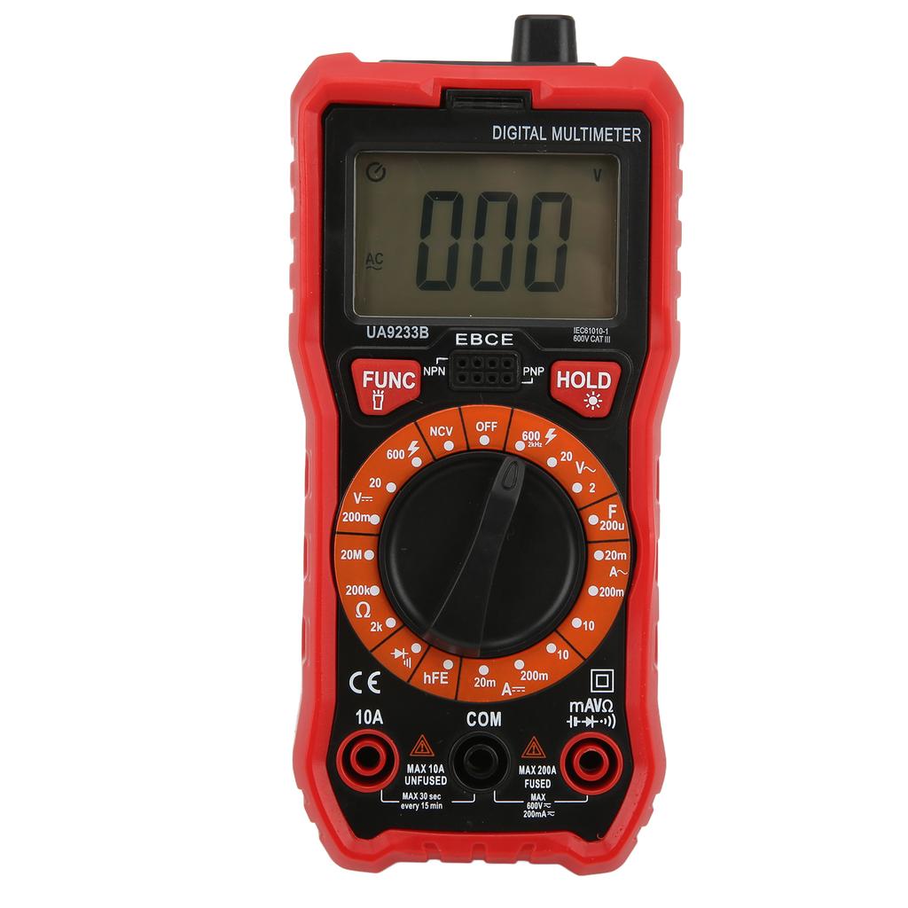 UA9233B Multimeter Intelligent High Accuracy Fully Automatic Industrial Burn Proof Drop Proof Voltmeter