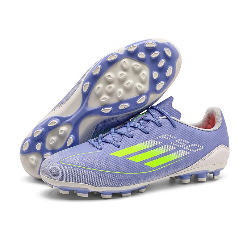 Kopačky s nízkým svrškem Pánské a dámské kopačky s vysokým svrškem na hru Sportovní boty Zlomené hřeby Studentské zelené tréninkové boty Velikost 30-45