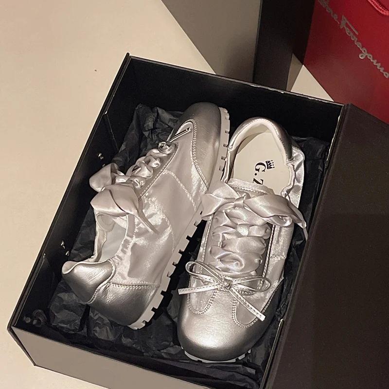 Designer Women Mary Jane Shoes Fashion Shallow Butterfly-knot Shoes Ladies Comfort Non Slip Walk Shoes