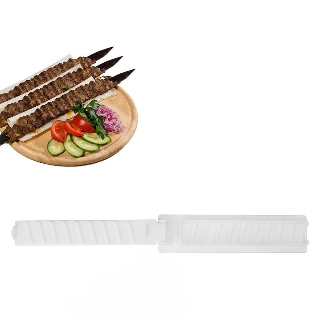 Grillspießform Einzelreihe Kebab-Maker BBQ Fleischspießmaschine Outdoor-BBQ-Werkzeuge
