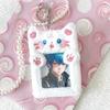 Animal-Shaped Trading Card Case Vol. 2, Korean Keychain, Duck, Collectible, Trading Card Holder, Korean Goods, Fluffy Cat, Women's, Polyester, Card Ho